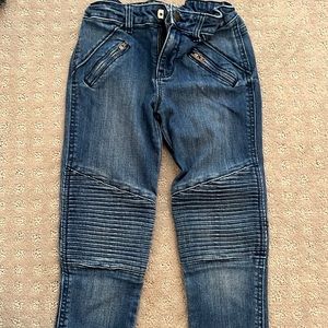 Gap blue denim leggings size 8